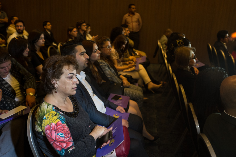 The International Protocol on Sexual Violence in Conflict was launched in Kurdish. April 19, 2016. (Photo: Kurdistan24 / Alexandre Afonso)